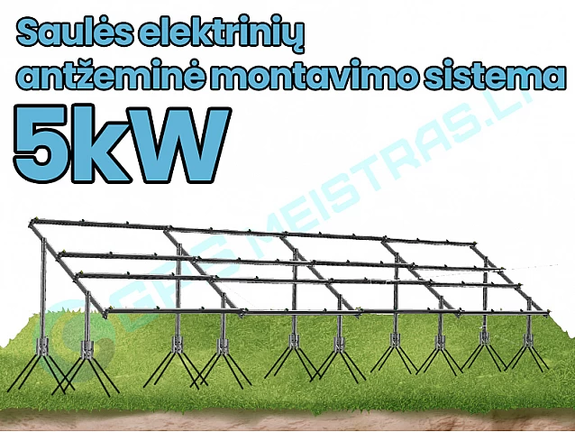 Saulės elektrinių montavimo sistemų gamintojas KOZERO