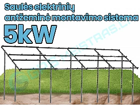 Saulės elektrinių montavimo sistemų gamintojas KOZERO