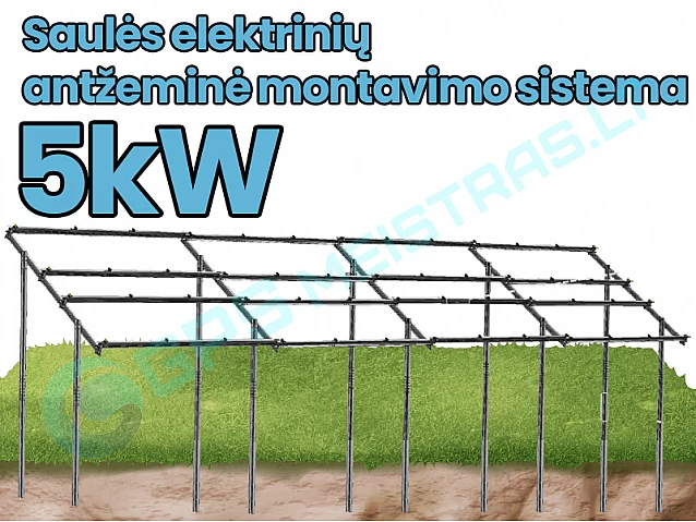 Saulės elektrinių montavimo sistemų gamintojas KOZERO