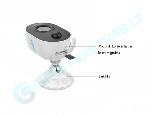 Reolink WiFi vaizdo kamera Lumus, LED 
