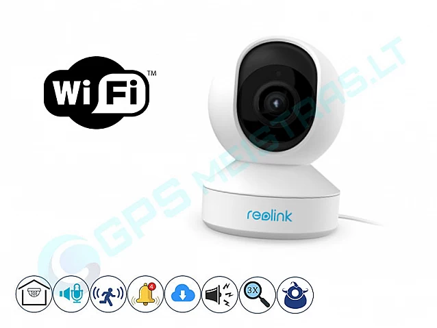 Reolink valdoma WiFi kamera E1 ZOOM 5Mpix, x3 artinimas