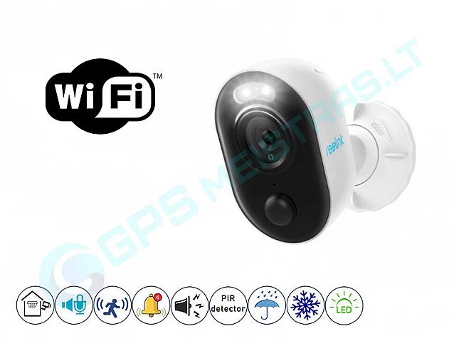 Reolink WiFi vaizdo kamera Lumus, LED 