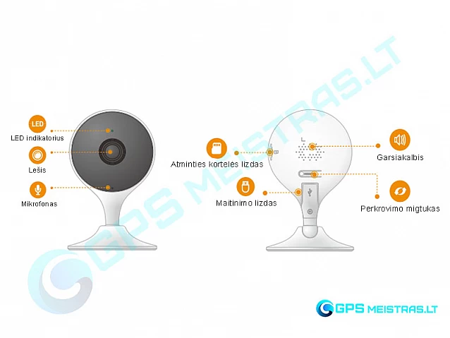 IMOU Cue 2E 3 MP Wi-Fi vidaus kamera