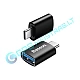 Adapteris USB C kištukas - USB3.1 A lizdas, su OTG funkcija