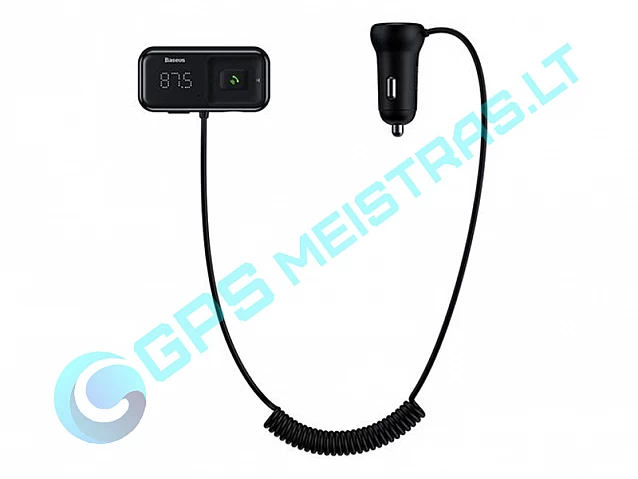 Automobilinis FM moduliatorius, įkroviklis su Bluetooth