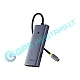 Jungčių stotelė / adapteris USB C kištukas - 6 rūšių juntys