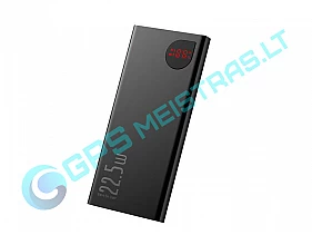 65W sieninis įkroviklis USB + 2×USB-C QC 3.0 / PD 3.0 su 1 m. laidu