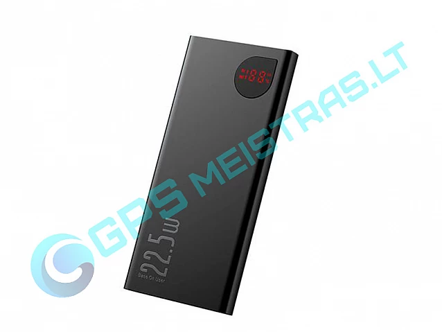 65W sieninis įkroviklis USB + 2×USB-C QC 3.0 / PD 3.0 su 1 m. laidu