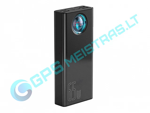 LiPo išorinis akumuliatorius (Powerbank) 30000mAh 65W