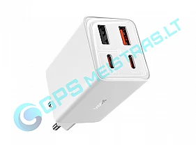 Sieninis įkroviklis 65W 2 x USB-A + 2 x USB-C