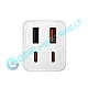Sieninis įkroviklis 65W 2 x USB-A + 2 x USB-C