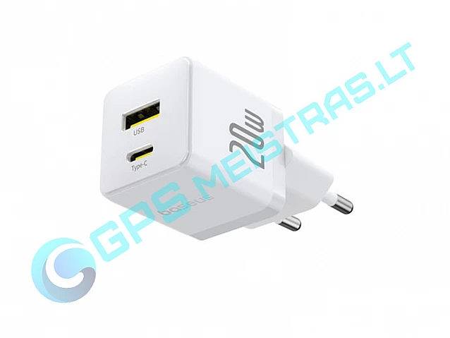 Sieninis įkroviklis Palm 20W USB + USB-C