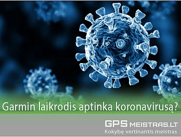 Ar gali Jūsų Garmin laikrodis aptikti koronavirusą?