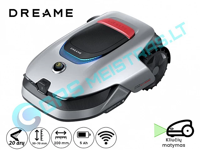 Belaidis DREAME Roboticmower A2 vejos robotas