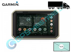 Garmin Overlander universalus navigatorius bekelei