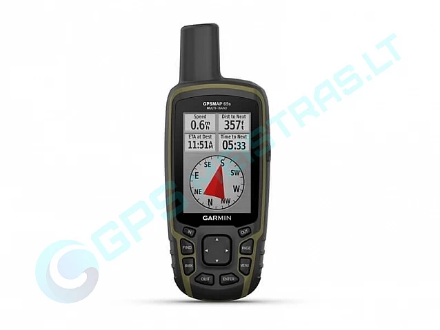 Garmin GPSMAP 65s nešiojamas navigatorius