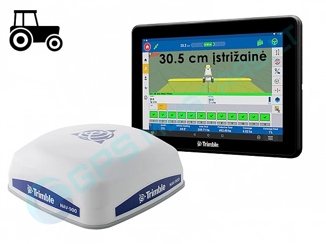 Trimble GFX-1260 Lygiagretaus vairavimo sistema.
