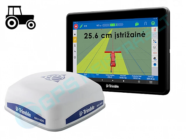 Trimble GFX-1060 Lygiagretaus vairavimo sistema.