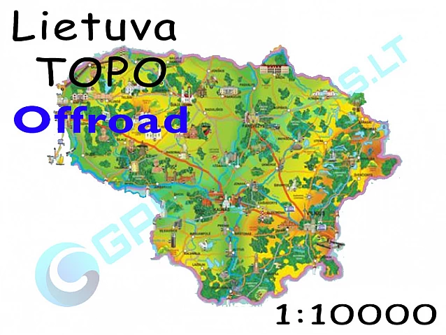 Lietuvos TOPO Offroad (microSD)