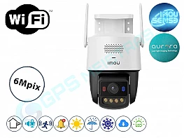 IMOU Aurora PRO su švyturėliais 6MP WiFi kamera