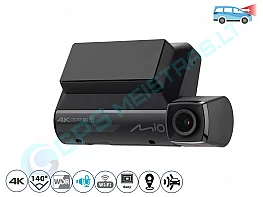 MIO DUAL CAR DASH CAMERA MIVUE 956W 4K GPS WI-FI DASH CAM AUDIO RECORDER