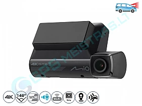 MIO DUAL CAR DASH CAMERA MIVUE 956W 4K GPS WI-FI DASH CAM AUDIO RECORDER
