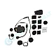 Cardo Packtalk audio rinkinys komplektacija