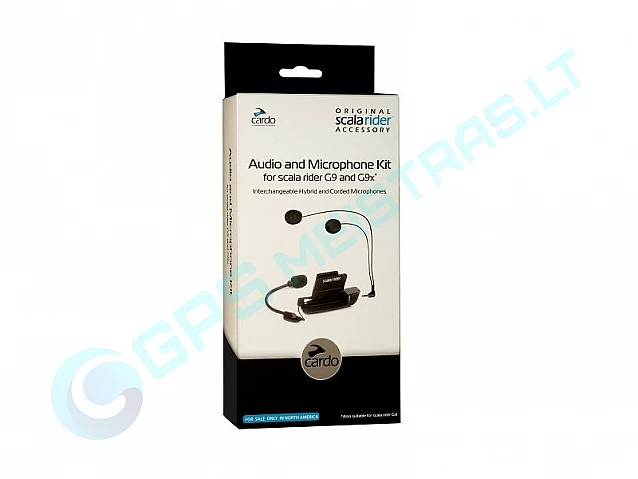 S-Rider audio ir mikrafono komplektas G9X