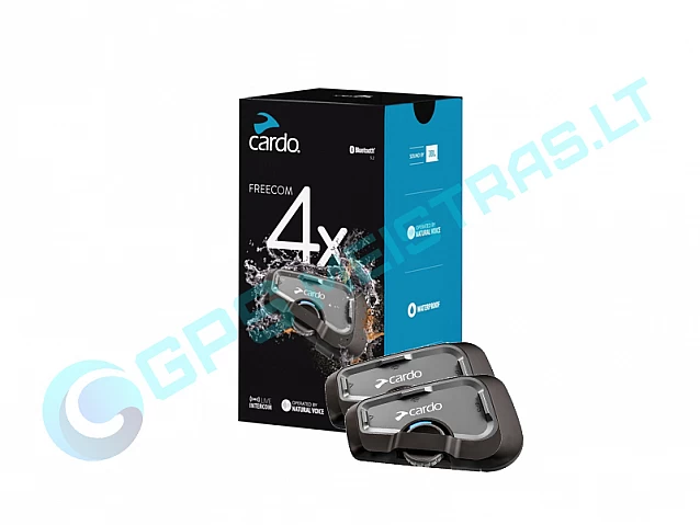 CardoScala Freecom 4x DUO motociklininkų įranga