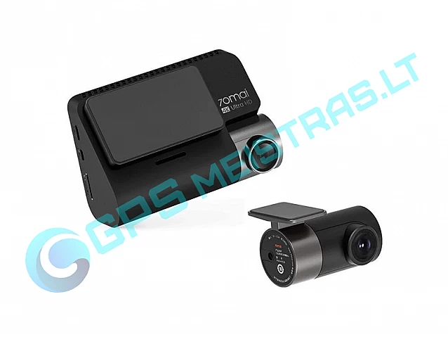 70mai Dash Cam A800S vaizdo registratorius + galinė vaizdo kamera