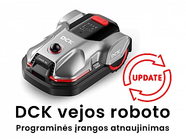 DCK Roboto atnaujinimo instrukcija