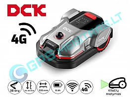 DCK 220 PRO 4G - LiDAR lazerinis belaidis vejos robotas