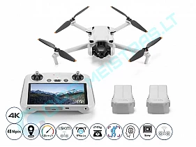 DJI Mavic mini 3 fly more combo su RC pulteliu