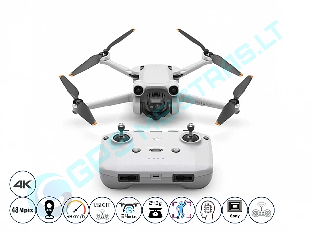 DJI Mavic mini 3 PRO dronas