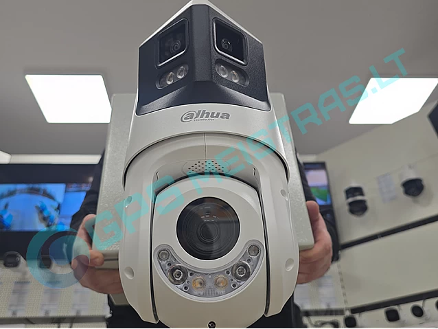 Individualus projektas. Valdoma IP kamera su plataus matymo kamera, 8/4Mpix raiška, zoom 25x
