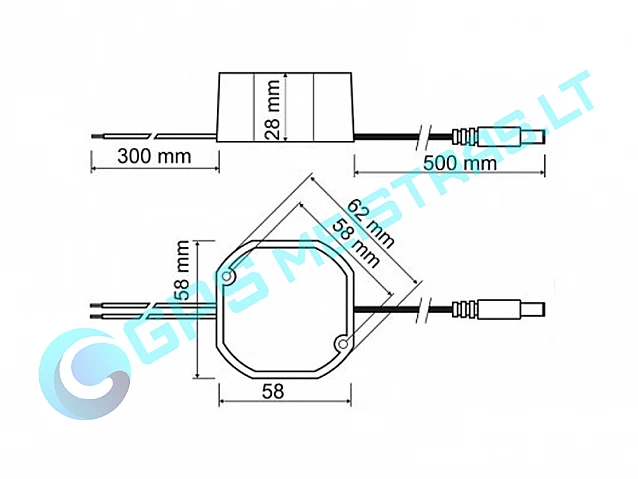 Maitinimo blokas PSC12015 12V