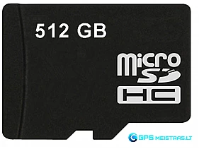 Atminties kortelė 512GB microSD, U3, V30 klasė