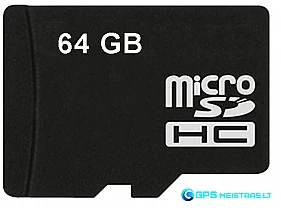 Atminties kortelė 64GB microSD, U3, V30 klasė