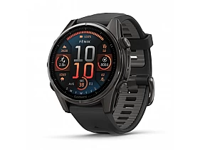Išmanusis laikrodis Fenix 8 43mm, AMOLED, Sapphire, Gray/Black 