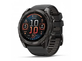 Išmanusis laikrodis Fenix 8 51mm, AMOLED, Sapphire, Gray/Black 