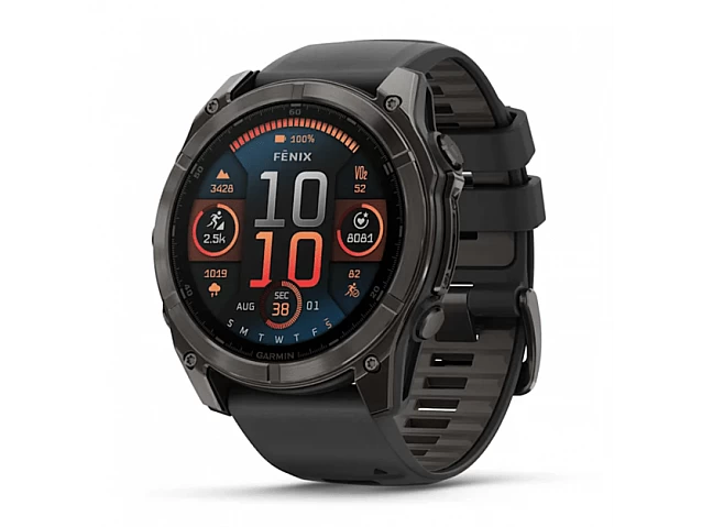 Išmanusis laikrodis Fenix 8 51mm, AMOLED, Sapphire, Gray/Black 