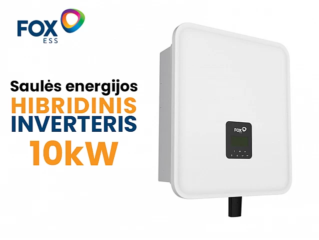 Hibridinis keitiklis FOXESS H3-10.0-E 10000W IP65 inverteris