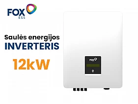Saulės energijos keitiklis FOXESS/T12-G3 12000W IP65