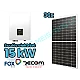 FOXESS 5kw inverteris ir RECOM saulės moduliai 
