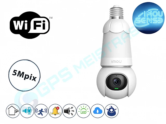 IMOU-S6DP-5MP IMOU BULB CAM kamera lamputė