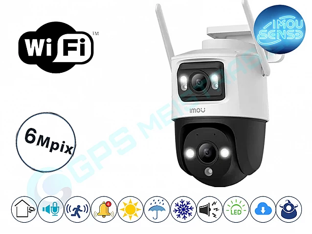 Valdoma WiFi kamera Imou S7XP cruiser dual