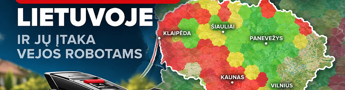 Vejos robotas praranda GPS, RTK ar NRTK ryšį? Kodėl taip nutinka ir ar robotas sugedo?