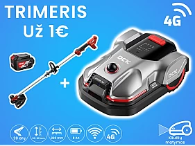 DCK 220 PRO 4G - LiDAR lazerinis belaidis vejos robotas