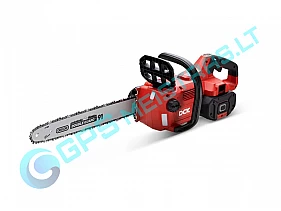 DCK Akumuliatorinis bešepetėlinis grandininis pjūklas 45 cm, 58V