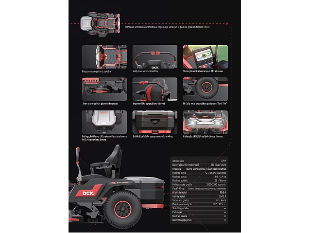 DCK vejos robotas KDZTR58421